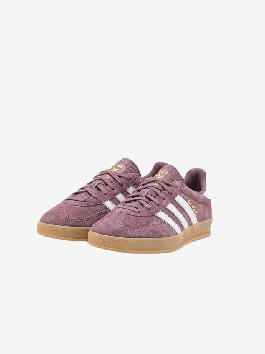 ADIDAS ORIGINALS — Gazelle Indoor Shadow Fig/White/Gum