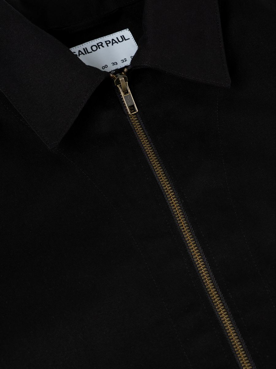SAILOR PAUL — Куртка Rivet Twill Jacket Черный