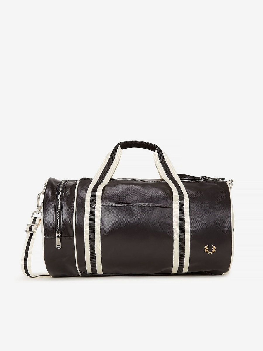 FRED PERRY — Сумка Classic Barrel Bag Black/Ecru