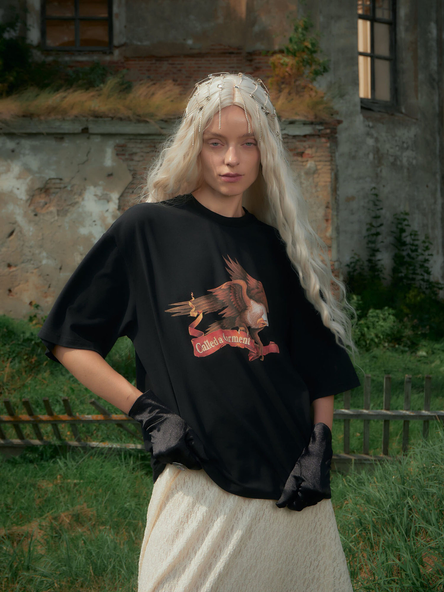 CALLED A GARMENT — Футболка Savage Freedom Черный