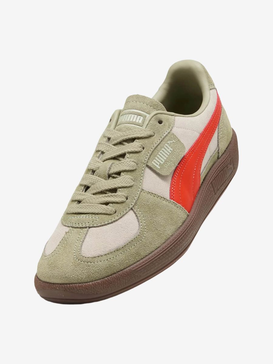 PUMA — Кроссовки Palermo Desert Dust/Fierce Red