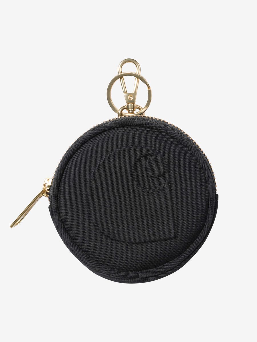 CARHARTT WIP — Кошелек Clarton Zip Black