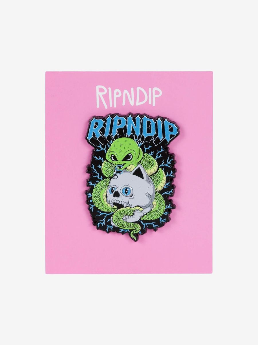 RIPNDIP — Значок Skull & Bones Pin