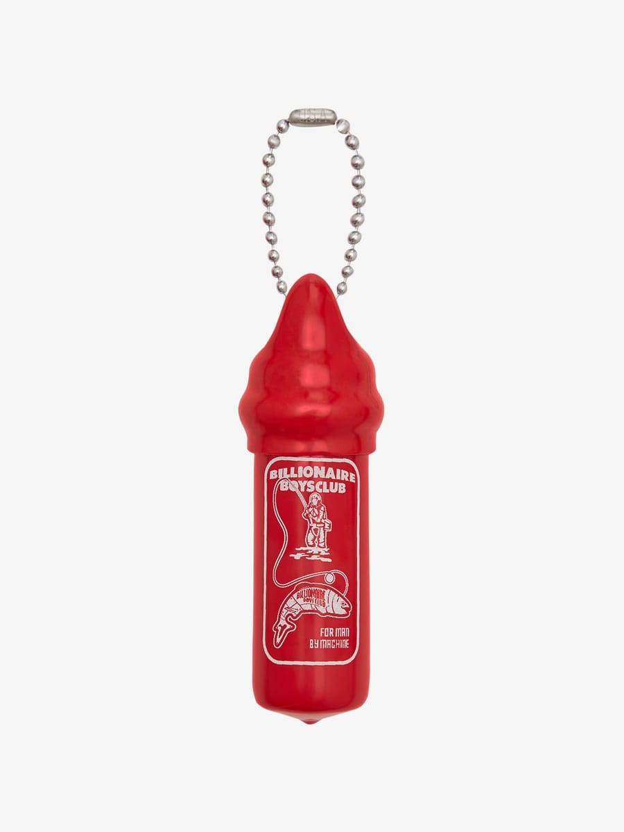 BILLIONAIRE BOYS CLUB — Брелок Floating Keyring Red