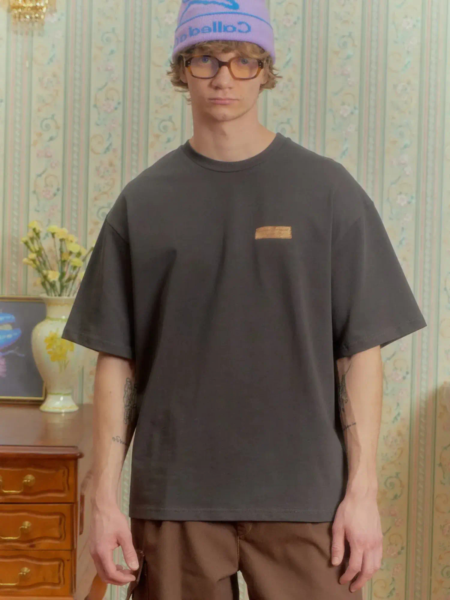 CALLED A GARMENT — Футболка Bug Темно-Серый
