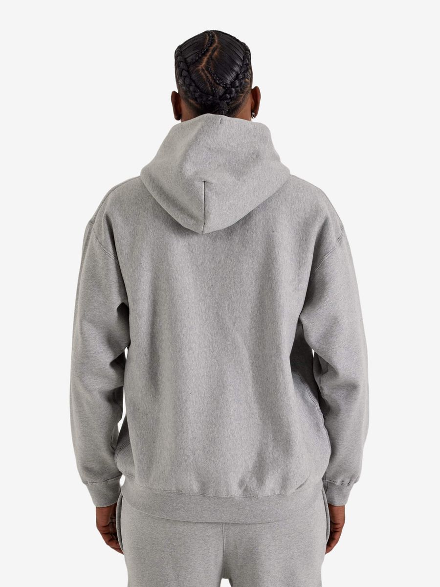 NIKE — Худи Solo Swoosh Fleece Full Zip Dark Heather Grey