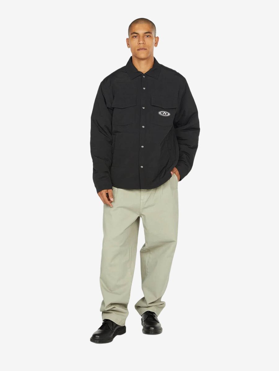 HUF — Рубашка Villard Shacket Black