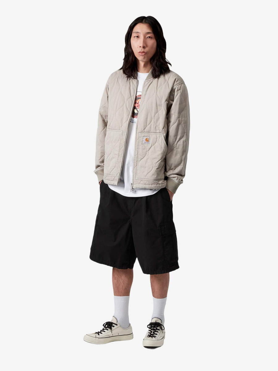 CARHARTT WIP — Шорты Cole Cargo Black (Garment Dyed)