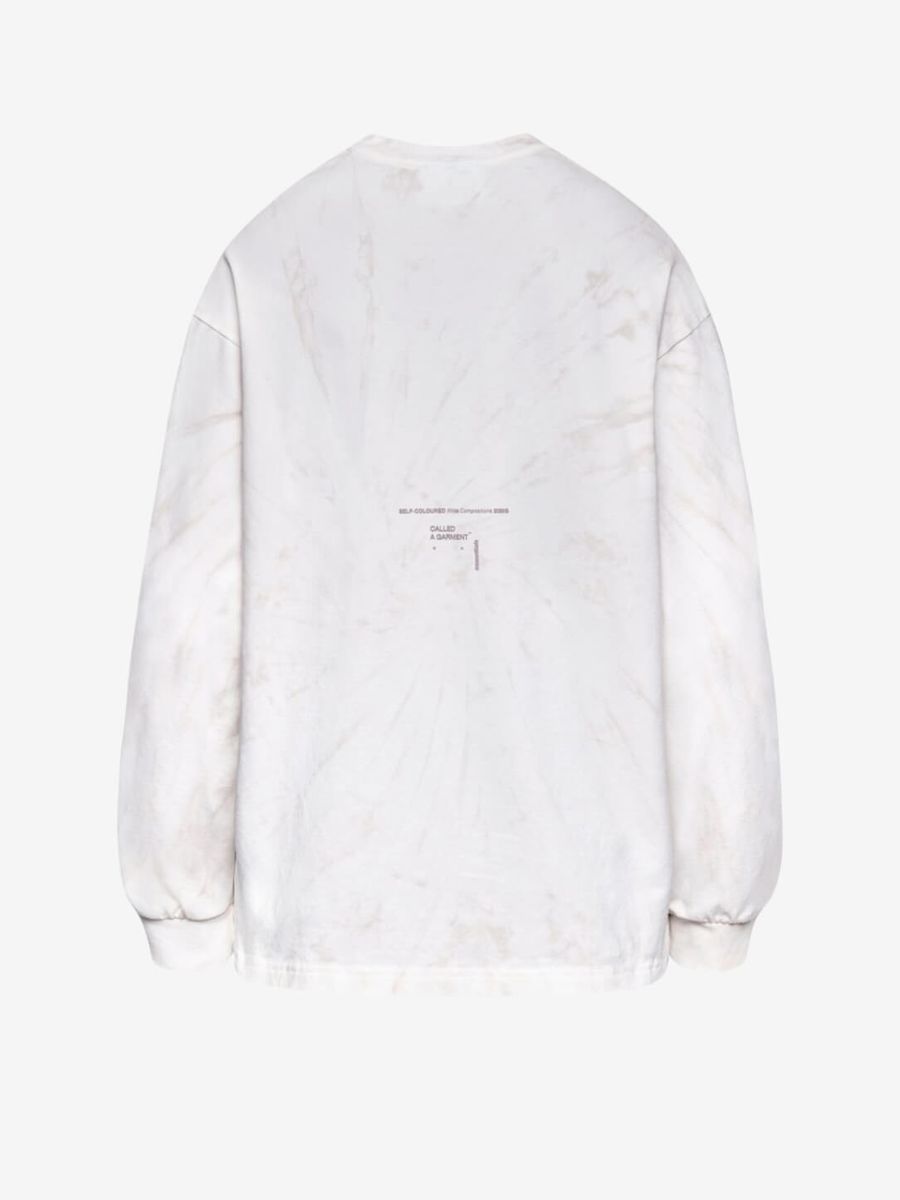 CALLED A GARMENT — Лонгслив Essentials Tie-Dye Дымовая спираль