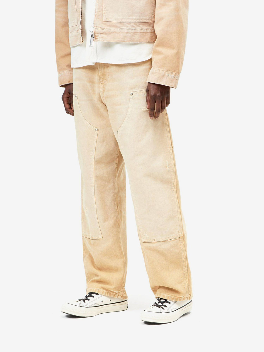 CARHARTT WIP — Джинсы W Brandon Double Knee Dusty H Brown (Destroy Wash)
