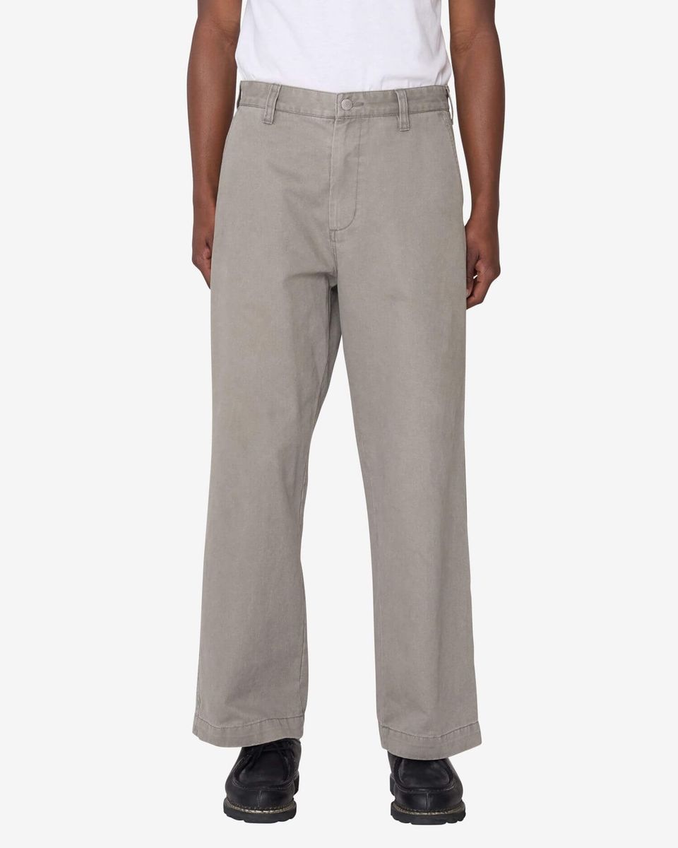 OBEY — Штаны Bigwig Giant Chino Smokey Olive (Faded Wash)