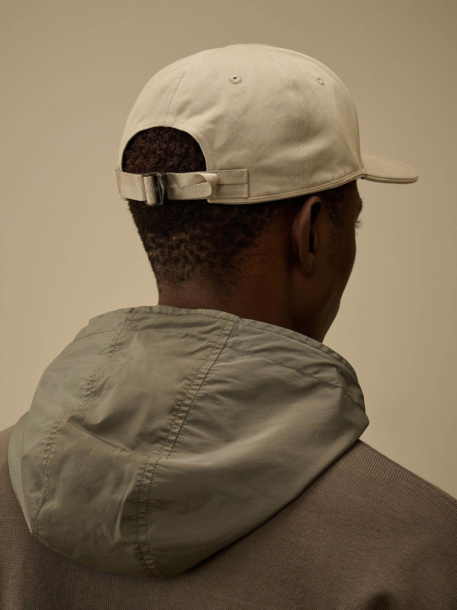 C.P. COMPANY — Кепка Gabardine Logo Cap Dove Grey