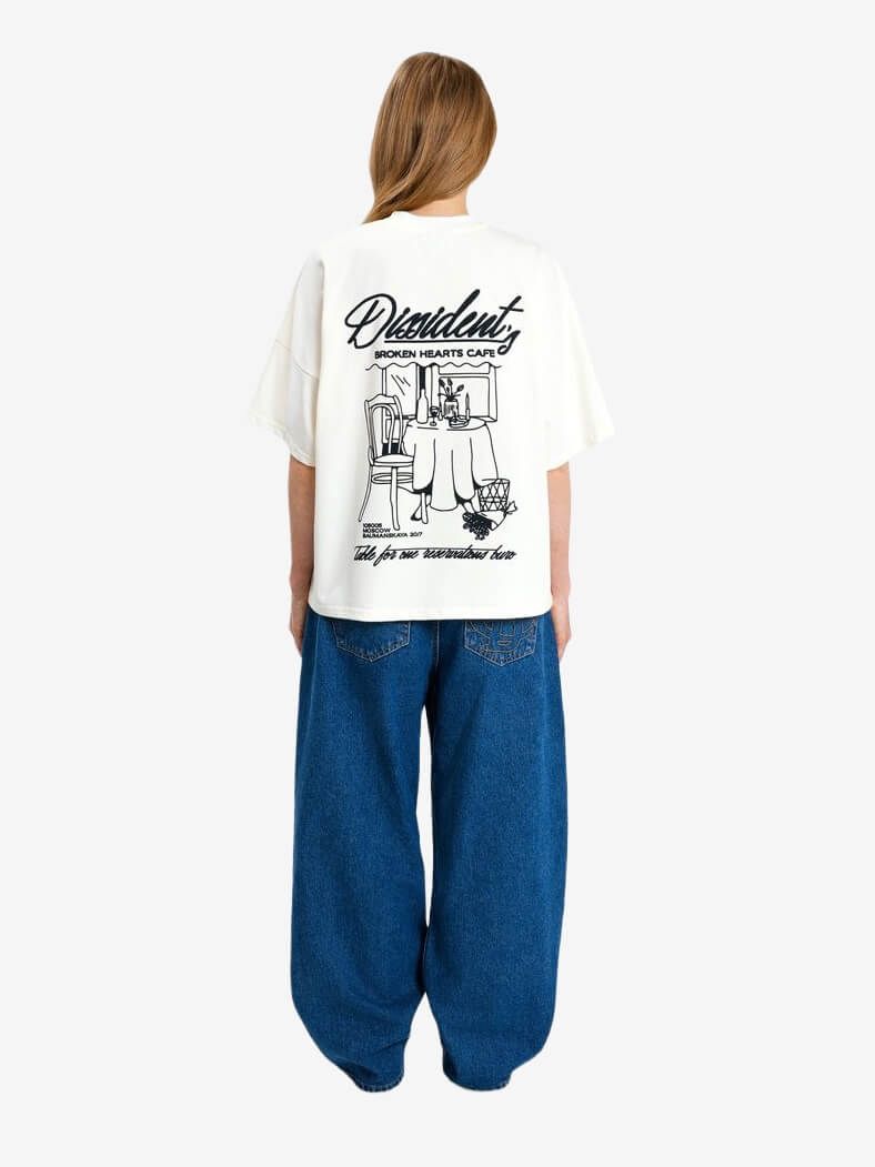 DISSIDENT — Джинсы Coat of Hearts Baggy Jeans Blue