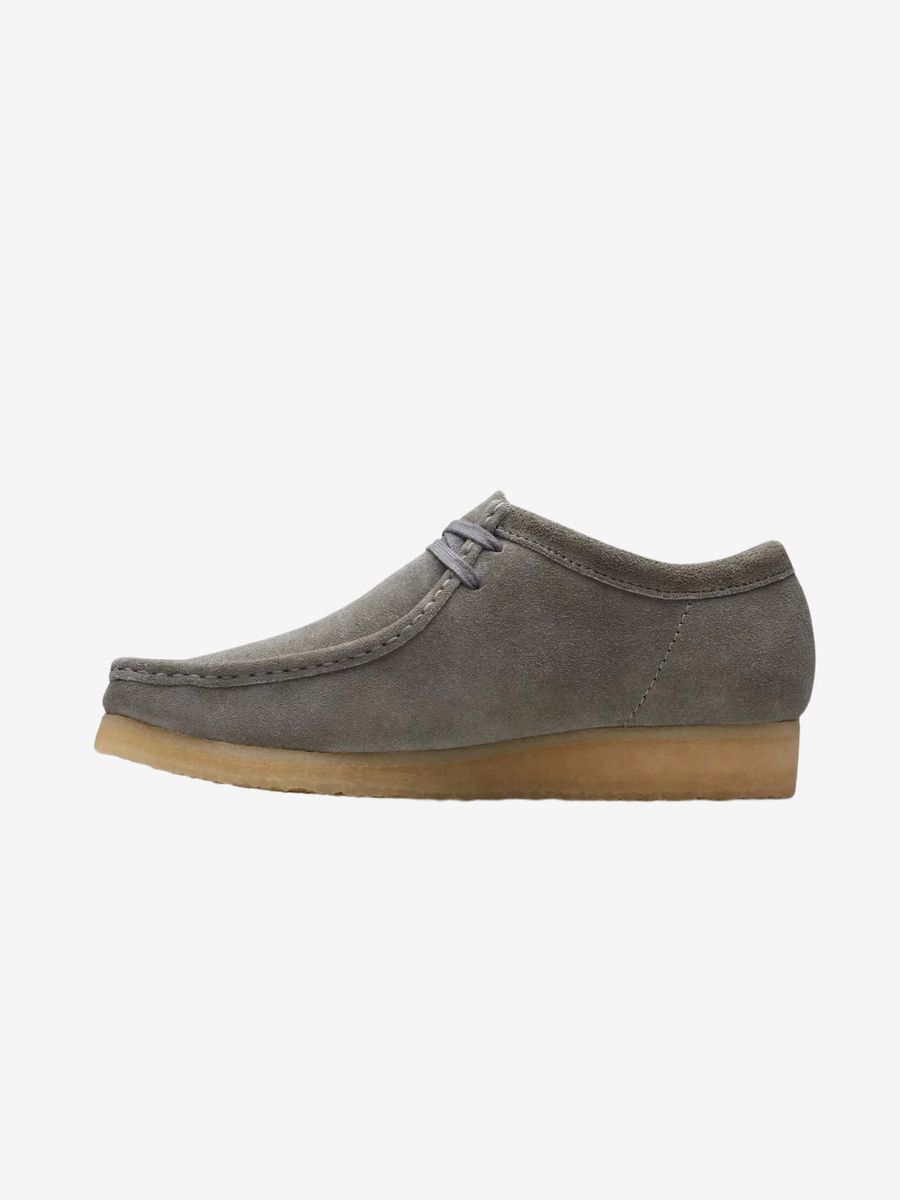 CLARKS ORIGINALS — Обувь Wallabee Grey Suede