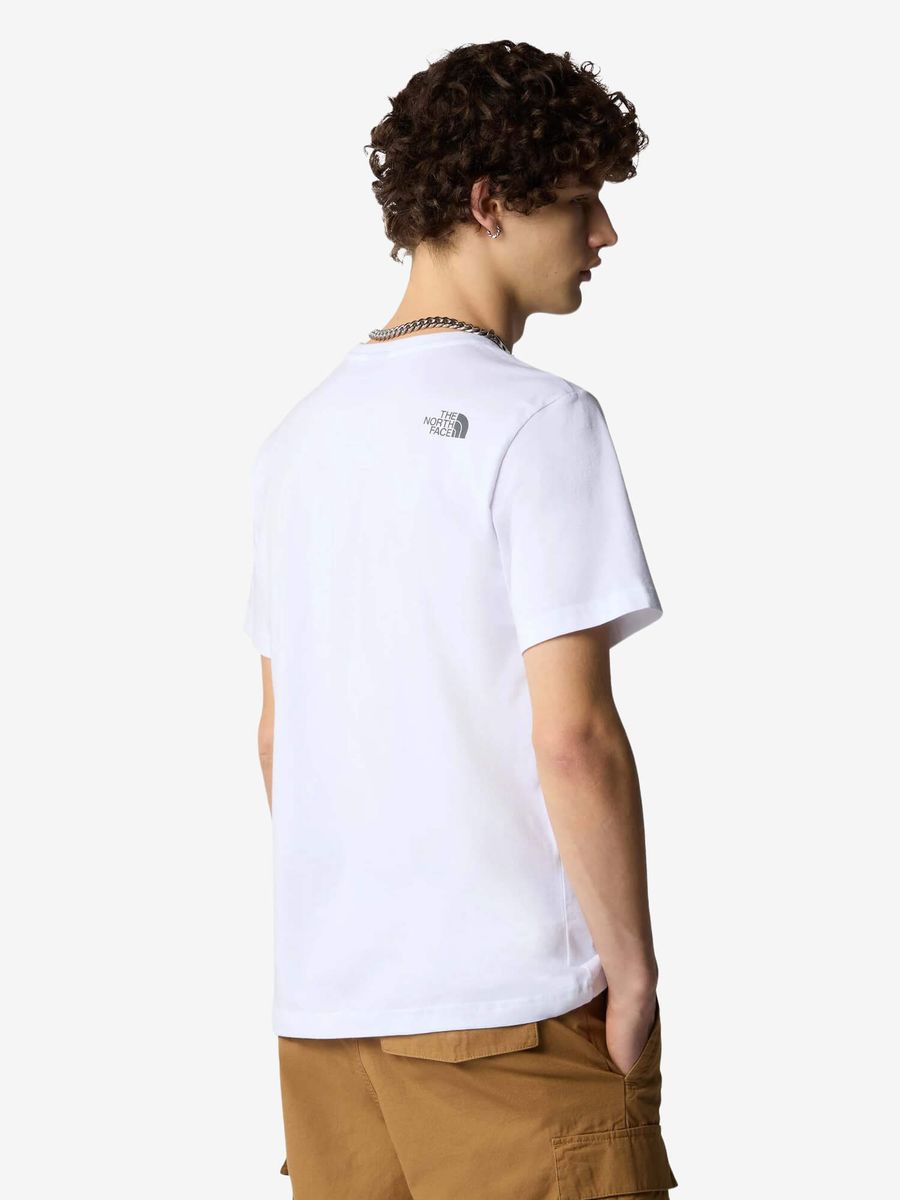 THE NORTH FACE — Футболка Mountain Line White