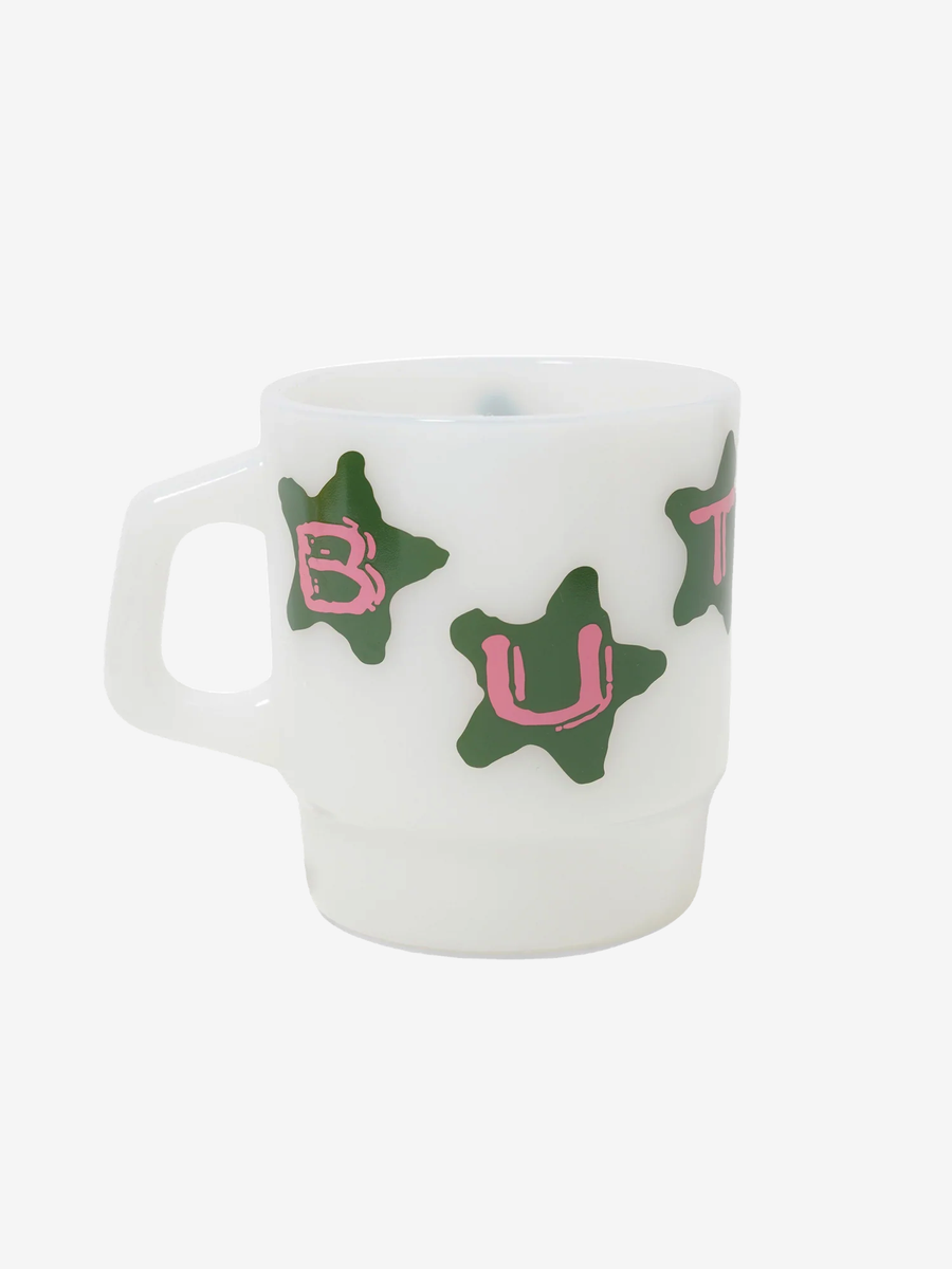 BUTTER GOODS — Кружка Stars Milk Glass White