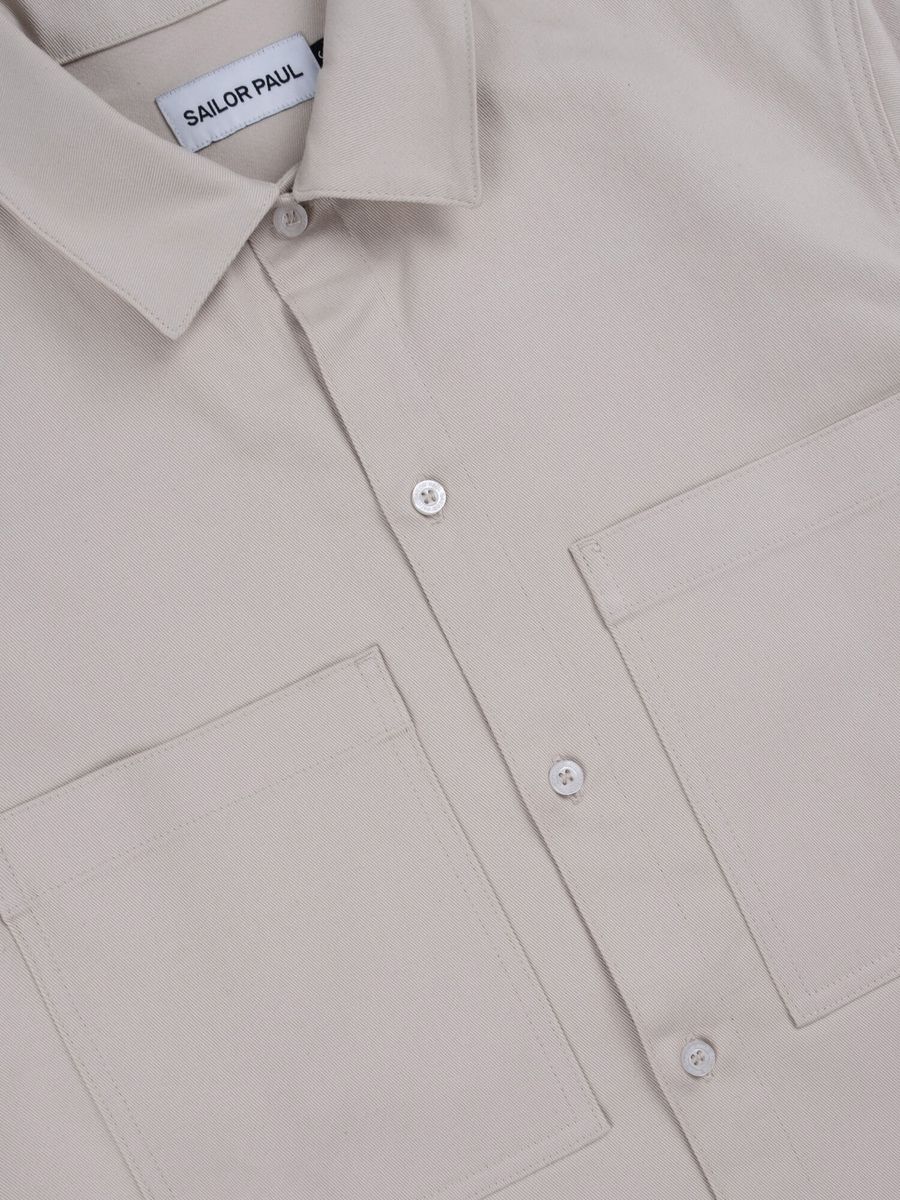 SAILOR PAUL — Рубашка Light Twill Beige