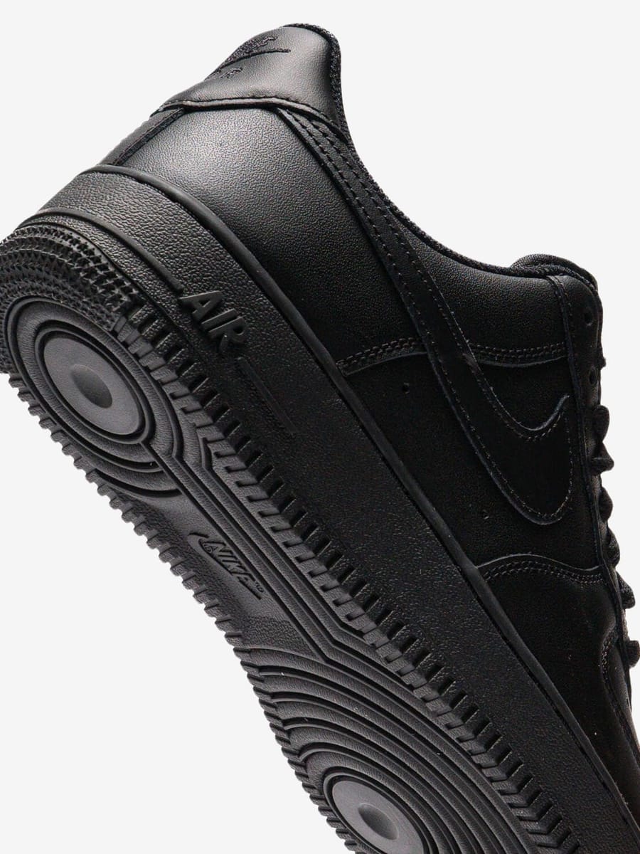 NIKE — Кроссовки Air Force 1 '07 Low Black/Black