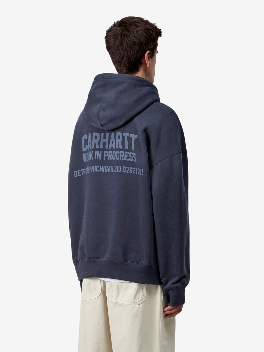 CARHARTT WIP — Худи Hooded Distance Sweat Jupiter (Stone Dyed)