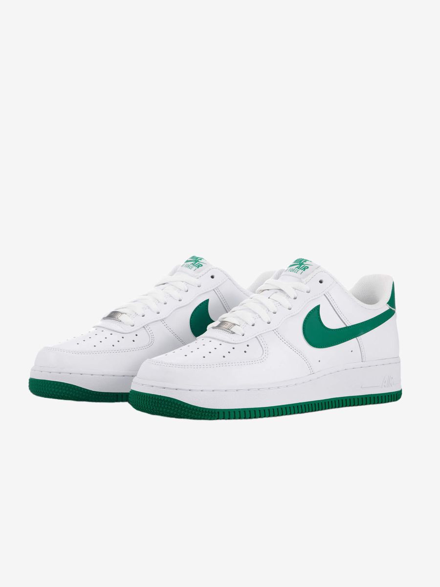 NIKE — Кроссовки Air Force 1 '07 Low White/Green