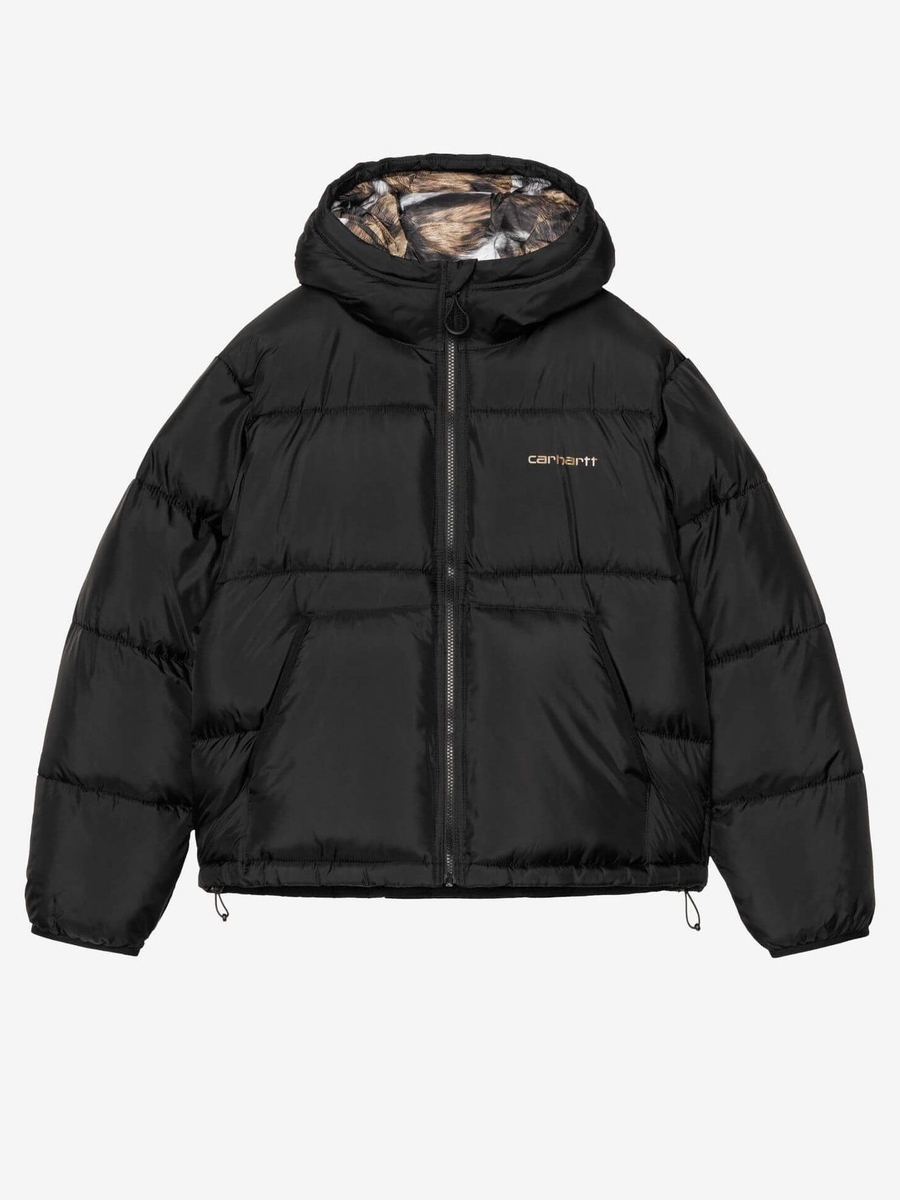 CARHARTT WIP — Куртка W' Toronto Jacket Black/Wild Dog Print