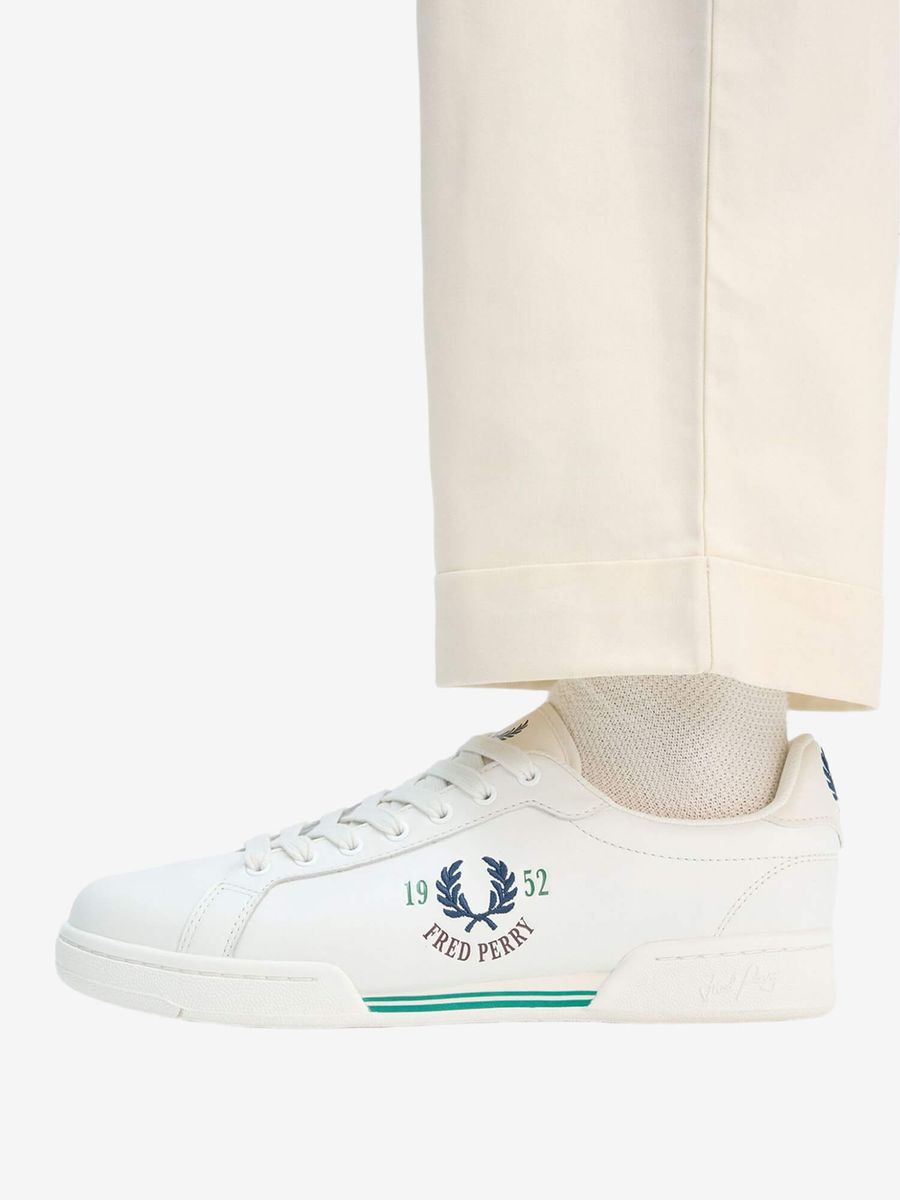 FRED PERRY — Обувь B722 Leather 1952 Snow White
