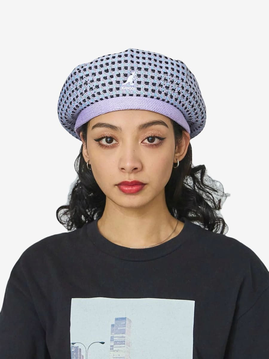 KANGOL — Берет Geo Board Beret Digital Lavender