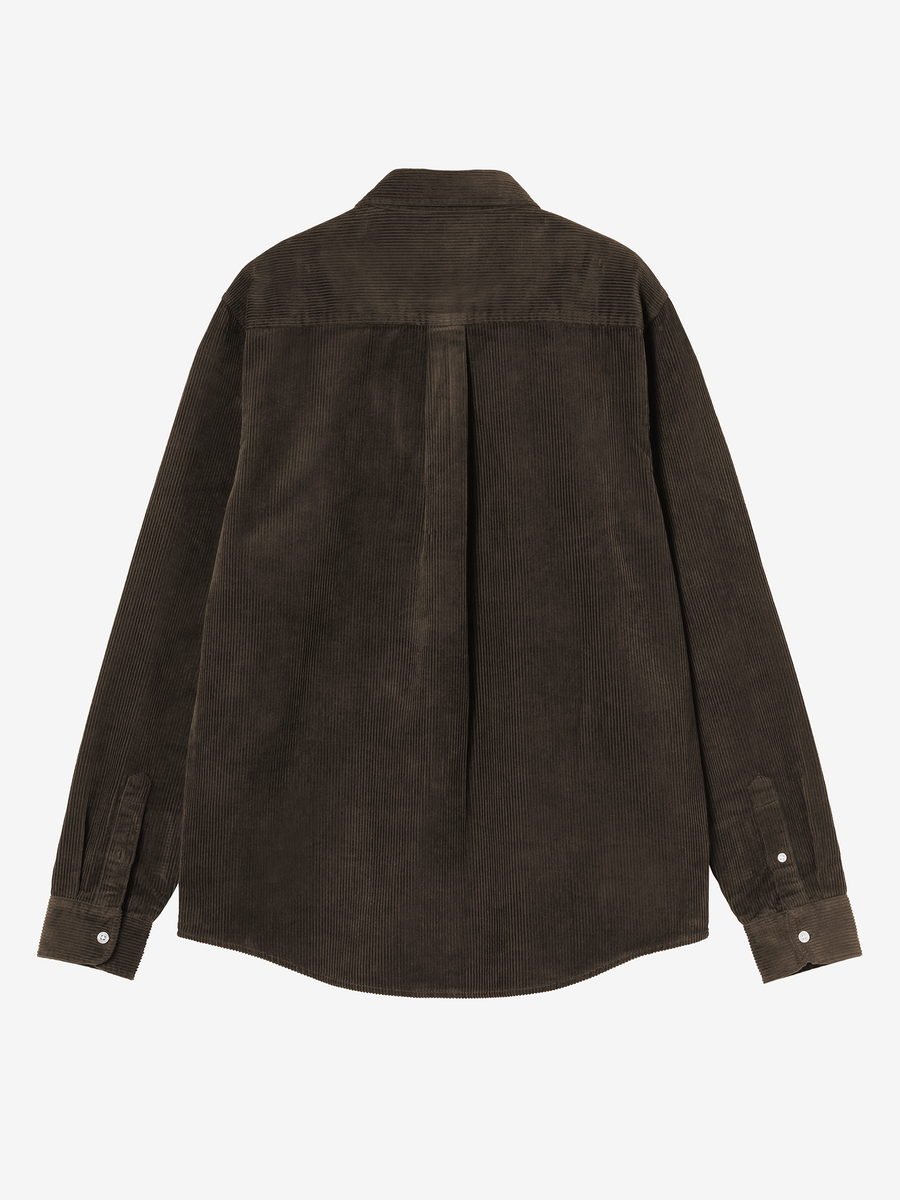 CARHARTT WIP — Рубашка Madison Cord Tobacco