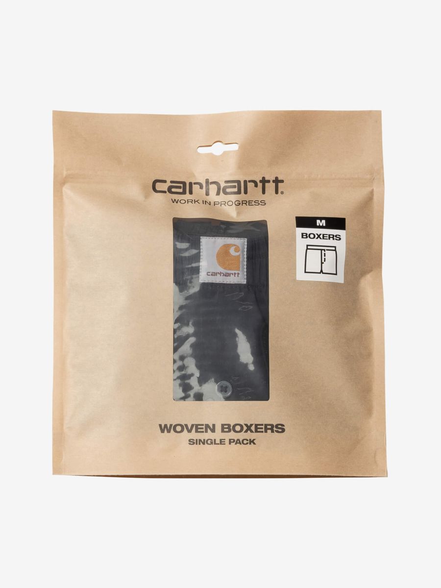 CARHARTT WIP — Трусы Cotton Boxers Black