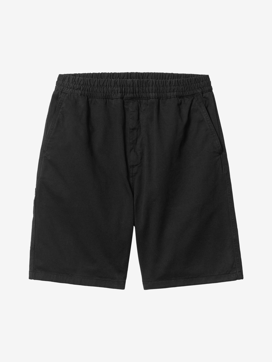 CARHARTT WIP — Шорты Flint Black (Garment Dyed)