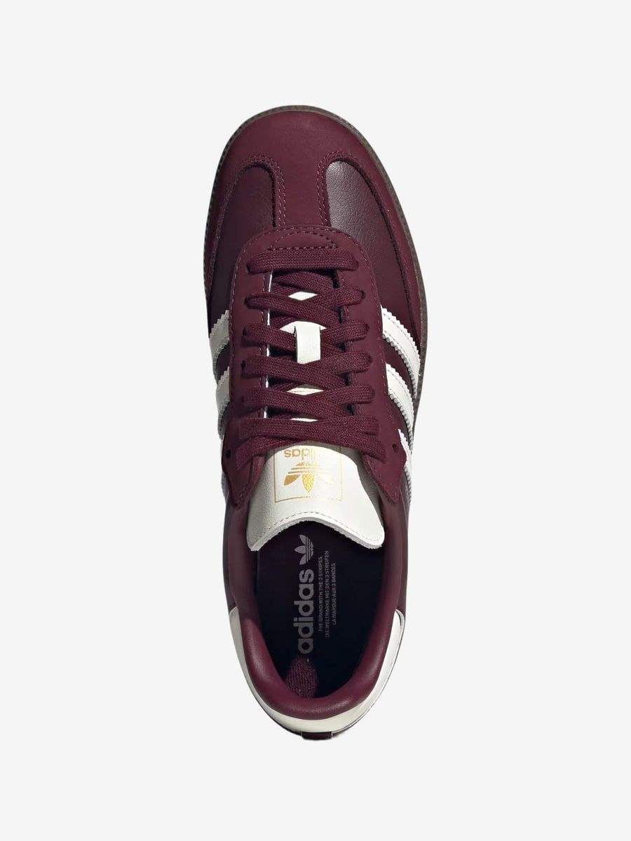 ADIDAS ORIGINALS — Кроссовки Samba OG Maroon/Off White/Gum