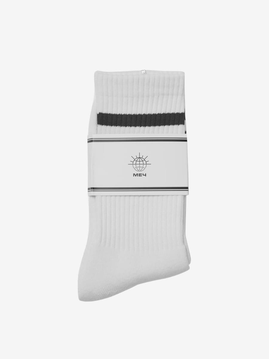 МЕЧ — Носки Sporty White/Black OS