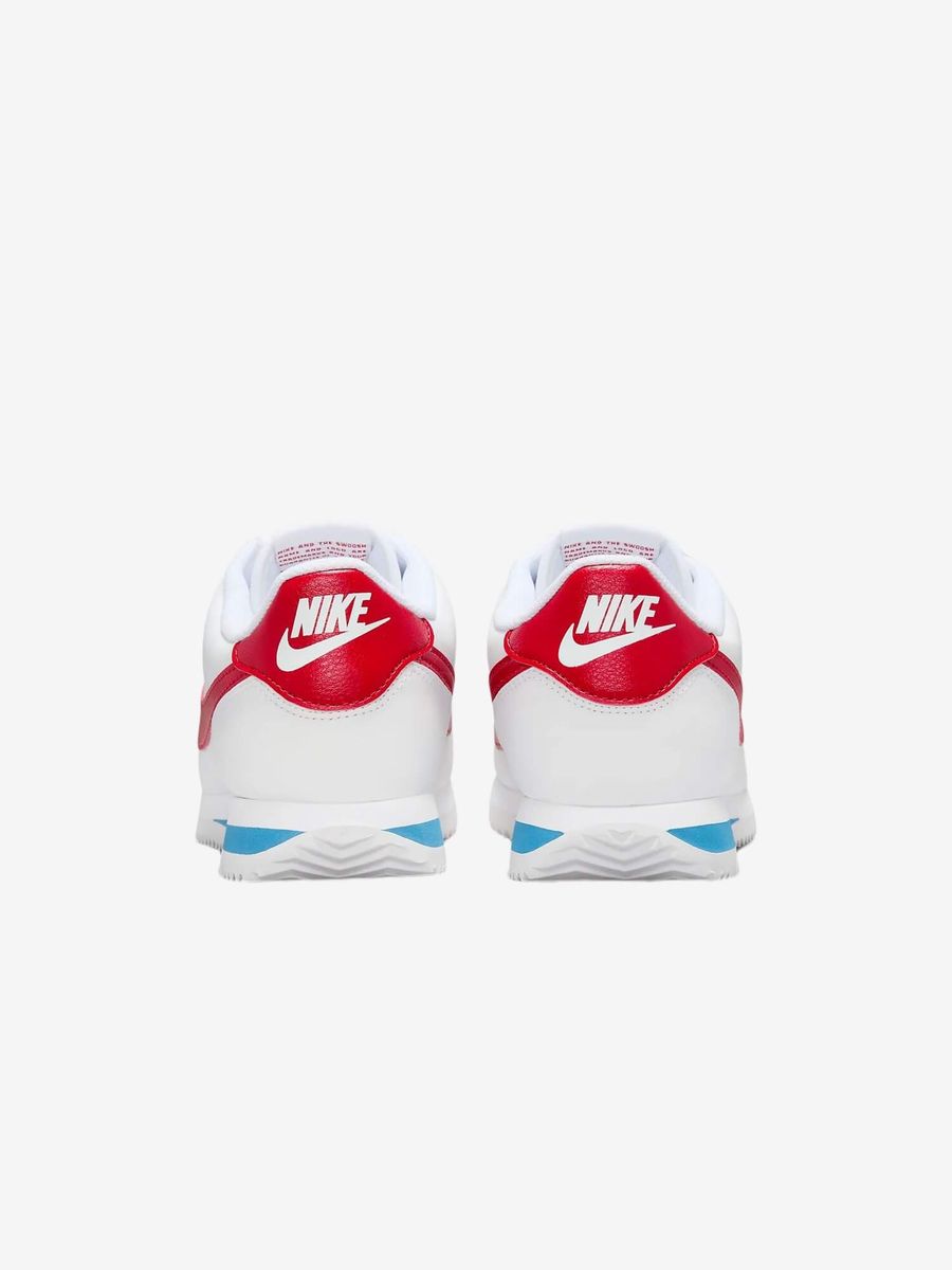 NIKE — Кроссовки Cortez Leather White/Red/Blue