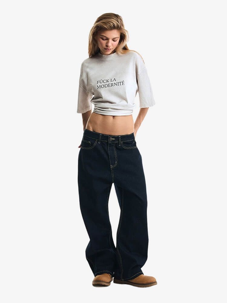 BRÛLER D’AMOUR — Джинсы Jeans Patrimoine Raw Denim