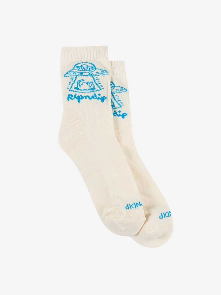 RIPNDIP — Носки Blonded Mid Off White
