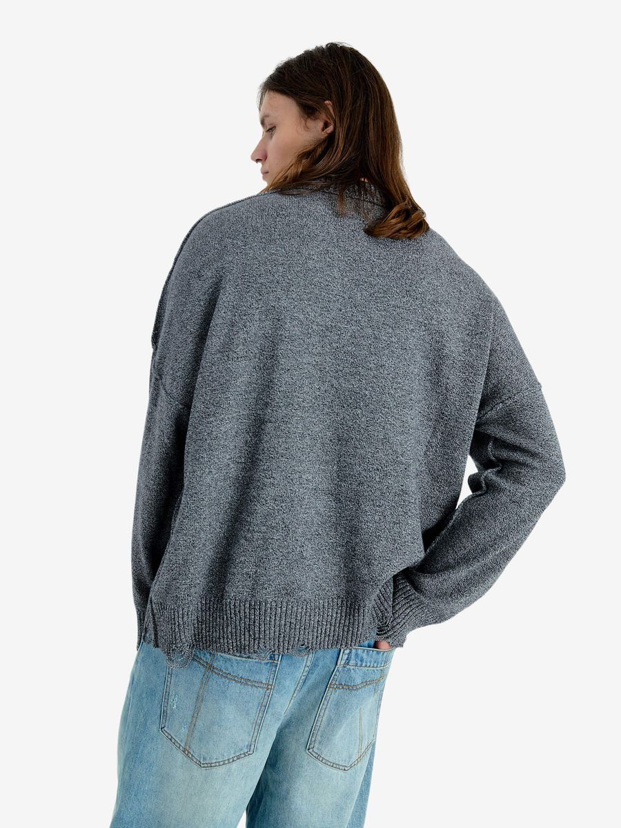 THE RAGGED PRIEST — Свитер Вязаный Direction Knit Acis Wash Black