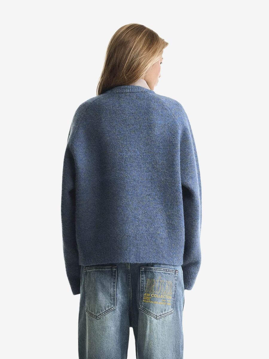 BRÛLER D’AMOUR — Свитер Sweater Mosaïque Blue