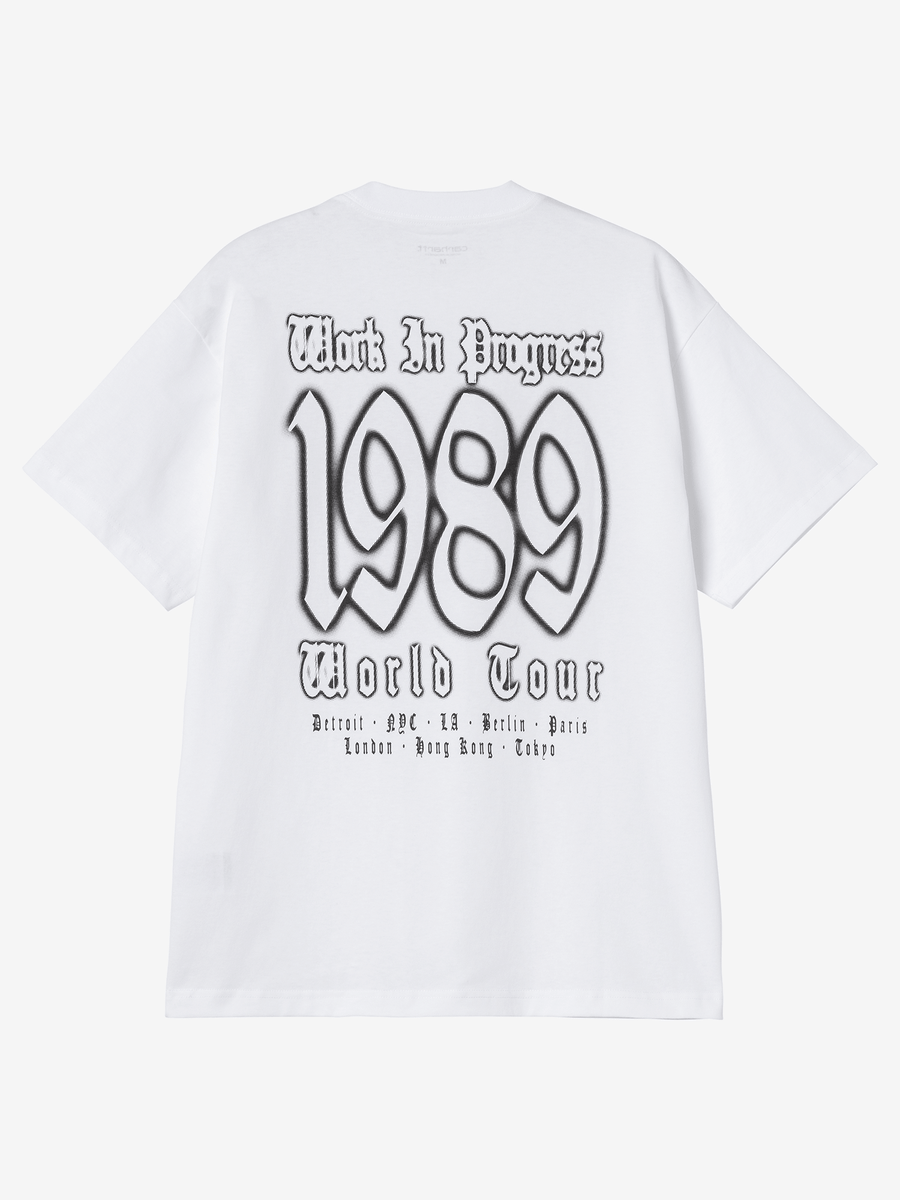 CARHARTT WIP — Футболка S/S World Tour Tee White