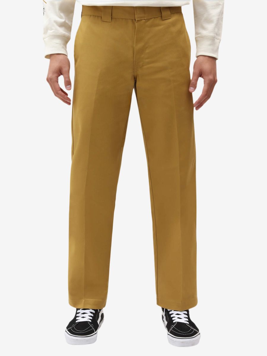 DICKIES — Брюки 873 Slim Straight Work Bronze