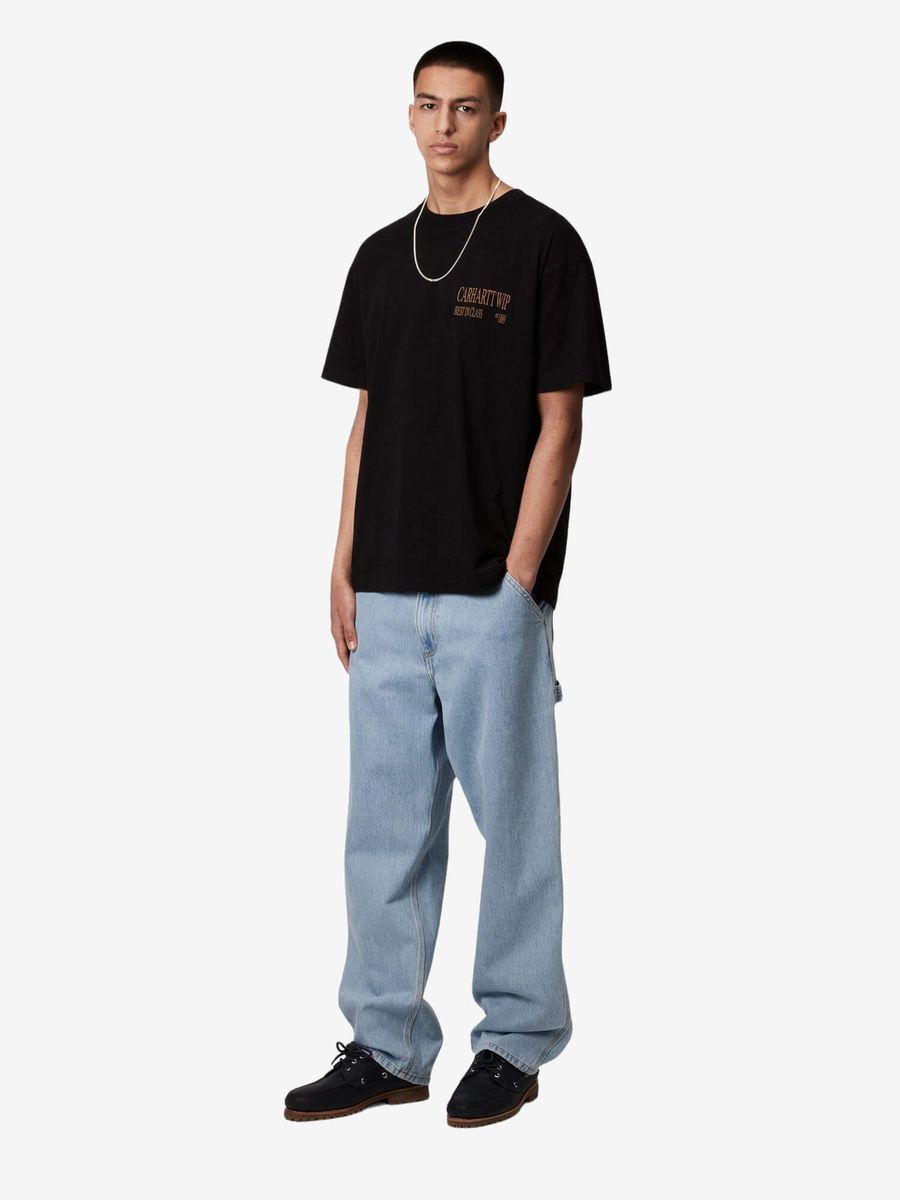 CARHARTT WIP — Джинсы Single Knee Blue (Heavy Stone Bleached)