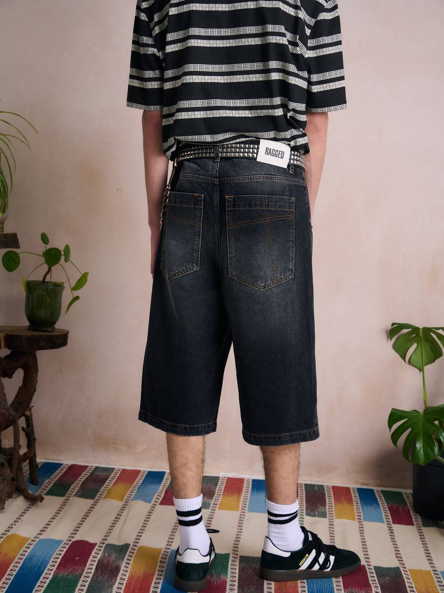 THE RAGGED PRIEST — Шорты Pleat Jort Dirty Black