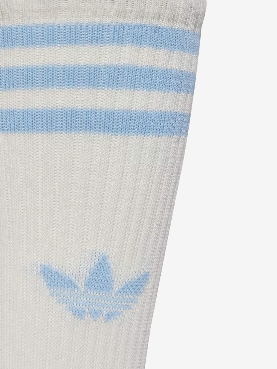 ADIDAS ORIGINALS — Носки 3pk High Crew Off White/Bliss/Off White
