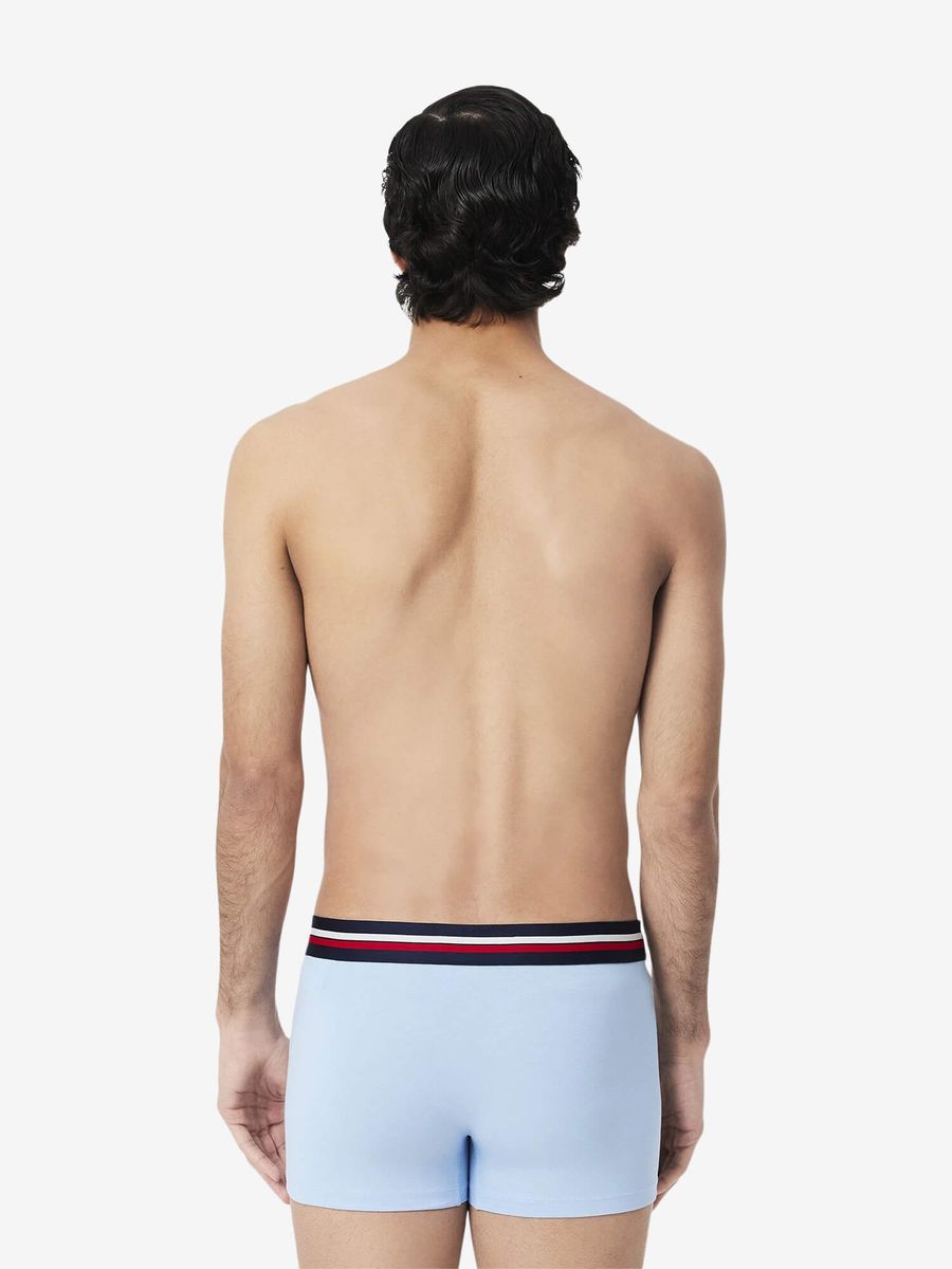 LACOSTE — Комплект Трусов Boxer Brief Light Blue/Blue/Navy