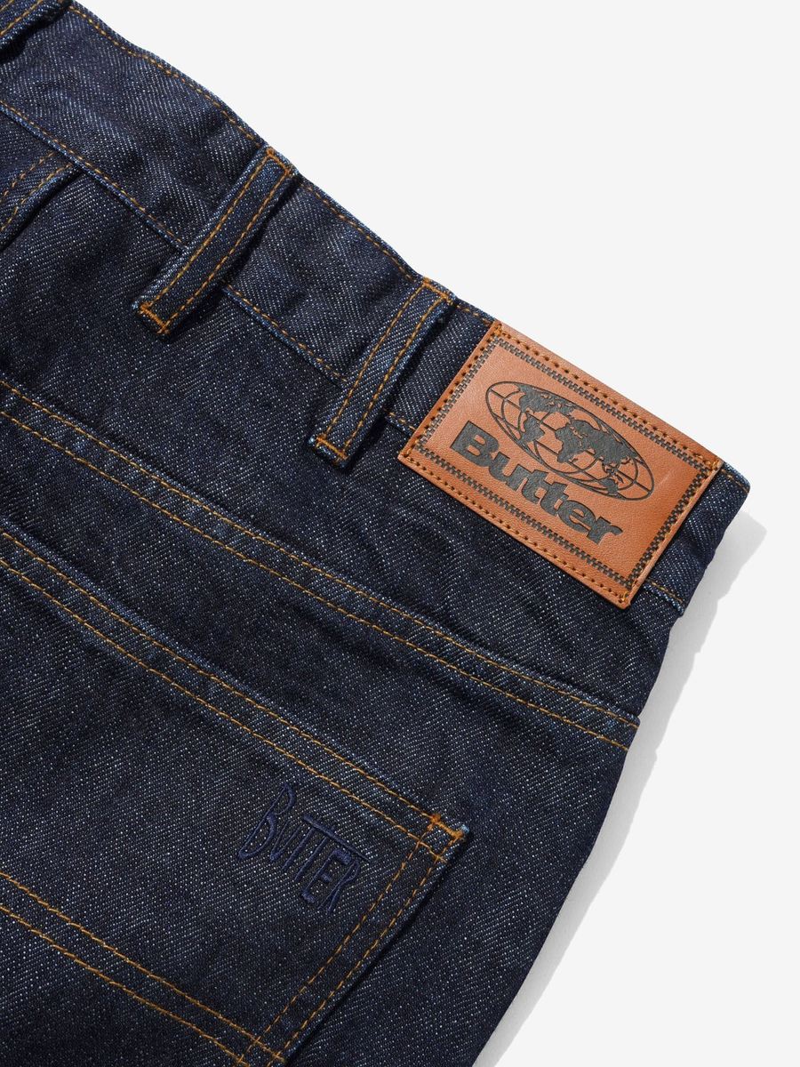 BUTTER GOODS — Джинсы Straight Leg Denim Jeans Selvedge Blue