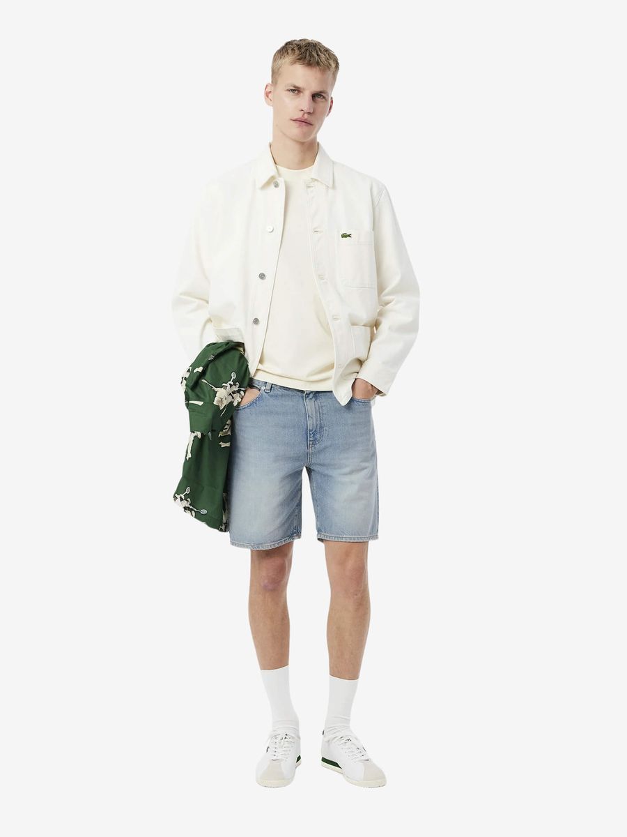 LACOSTE — Шорты Denim Bermuda Shorts Blue