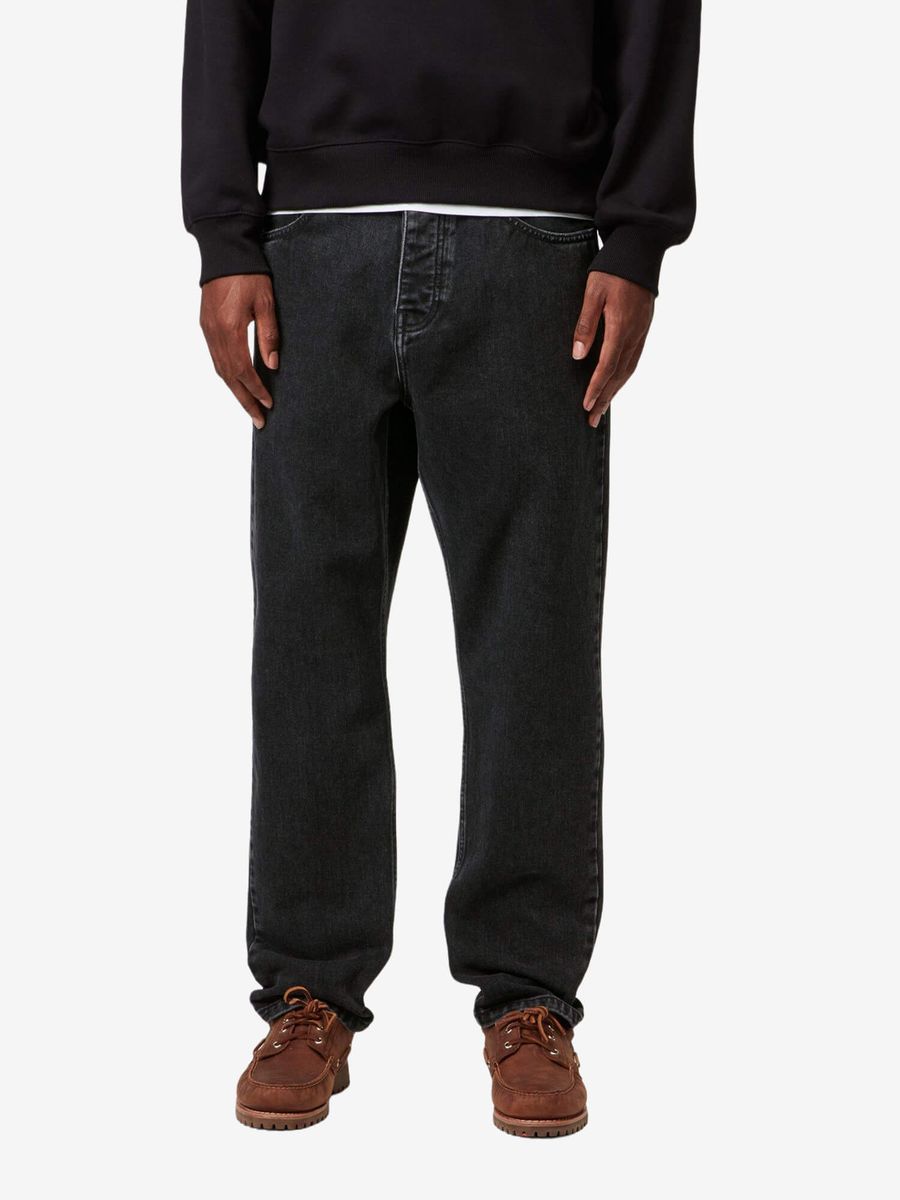 CARHARTT WIP — Джинсы Newel Black (Stone Washed)