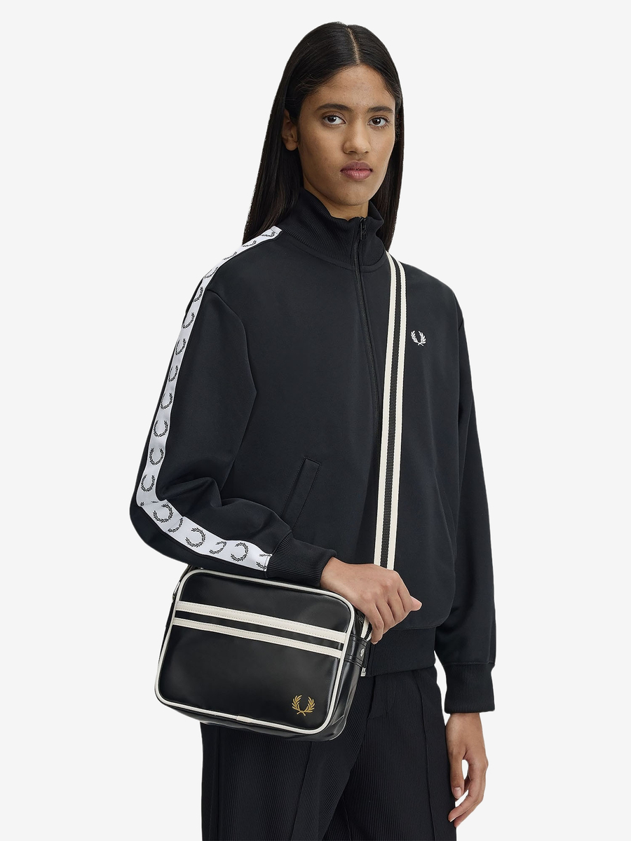 FRED PERRY — Сумка Classic Mini Shoulder Bag Black/Ecru