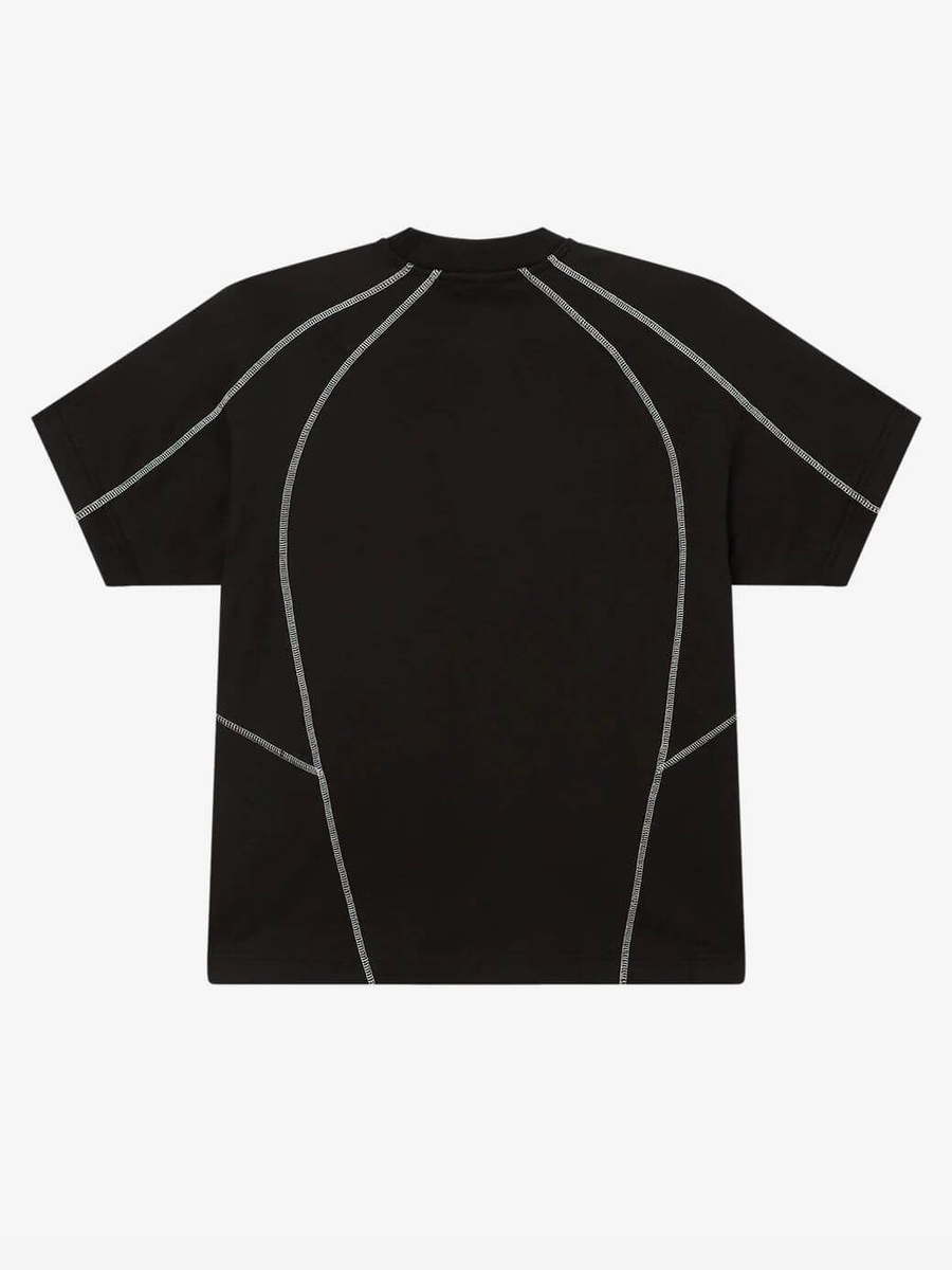 OBEY — Футболка Contrast Stitch Tee Digital Black
