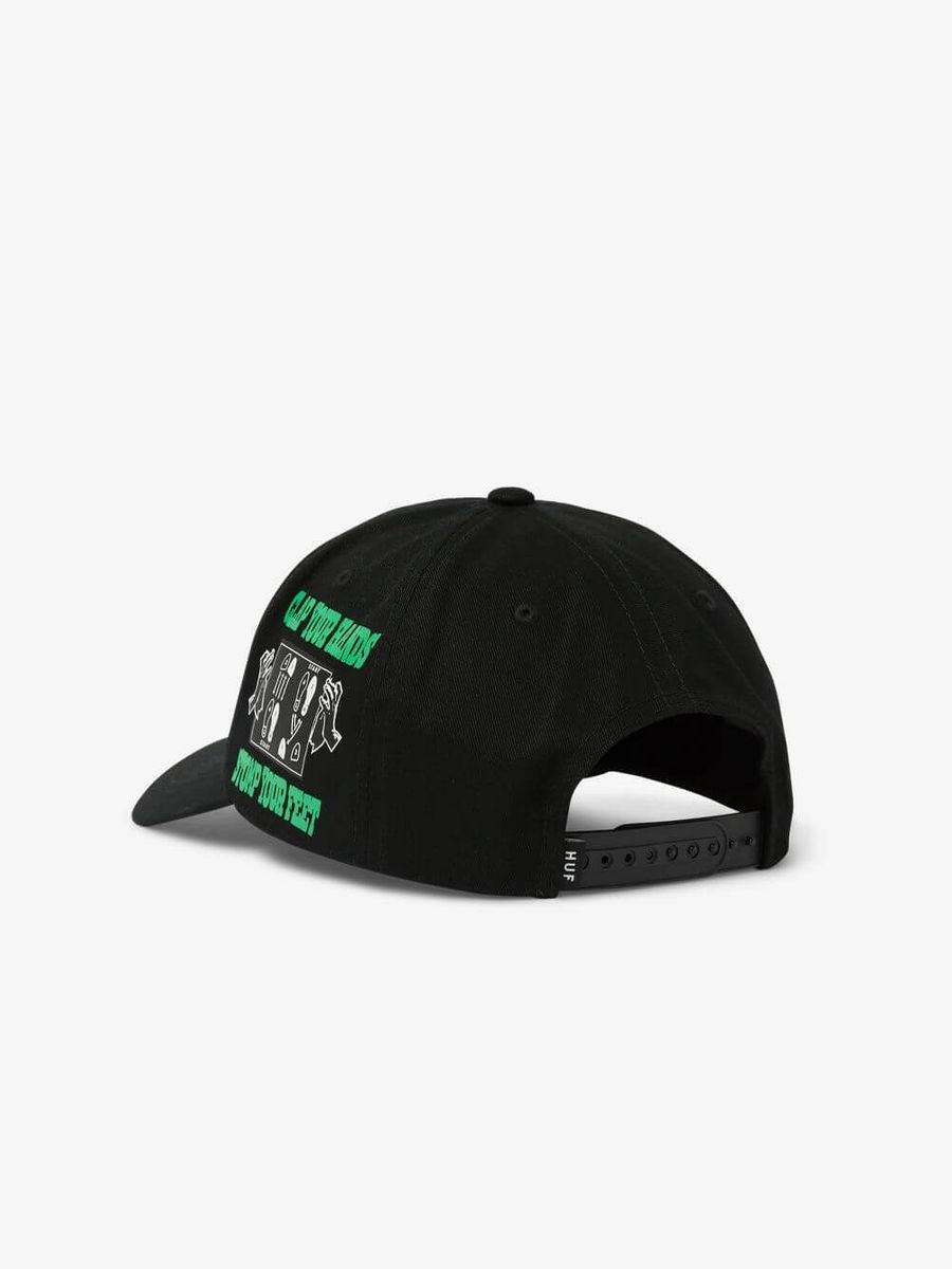 HUF — Кепка Everybody Get Loose Snapback Black
