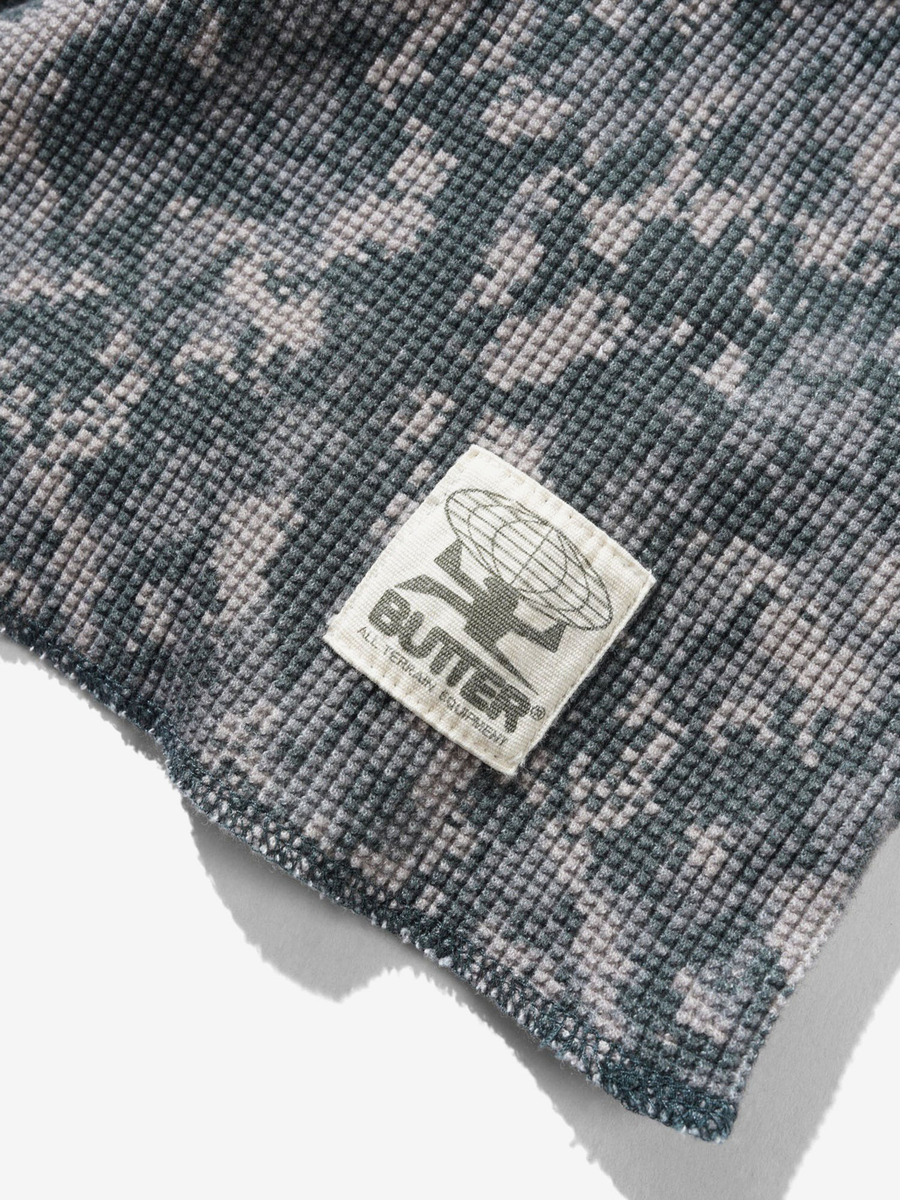 BUTTER GOODS — Лонгслив Waffle L/S Top Digital Camo